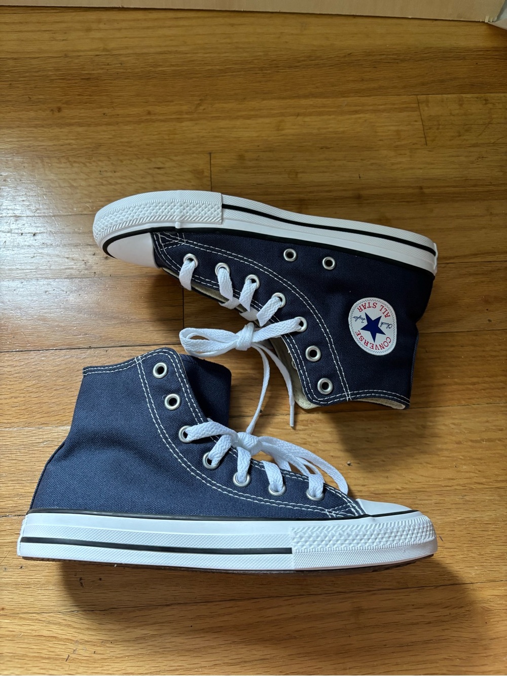 Converse Chuck Taylor All Star High Top Sneakers Navy Kids Size 2